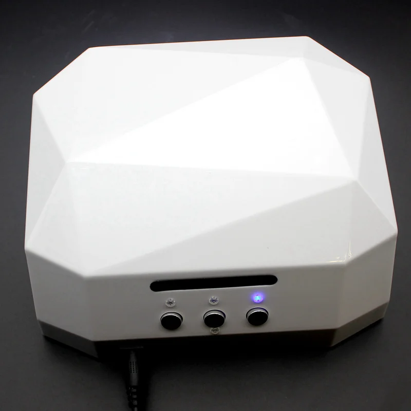 Профессиональный Сушилка для ногтей в форме бриллианта Светодиодный УФ лампа 36