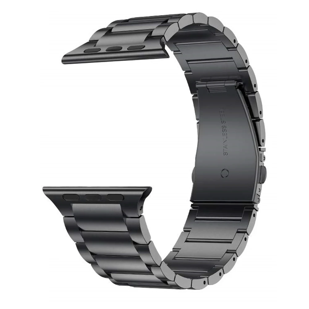 

for Apple Watch 44mm 42mm band with case Series 5 4 Stainless Steel for Iwatch strap 38 40mm Watch Link bracelet and Case Cover