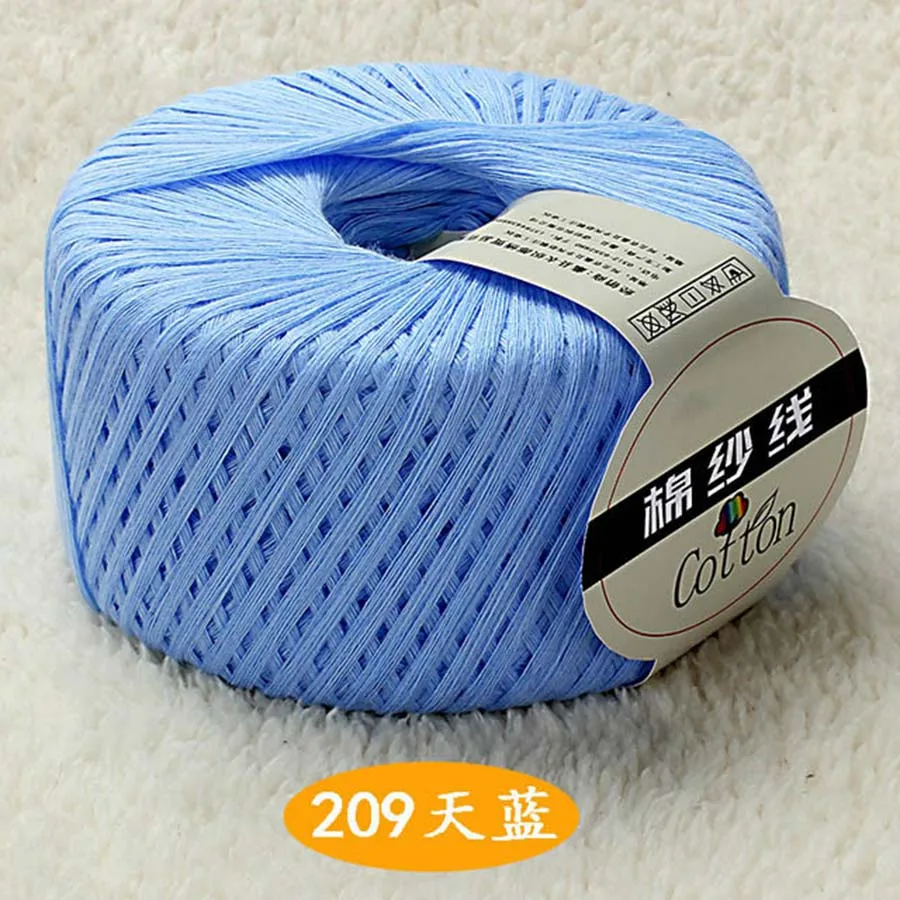 120 г/мяч пряжа из чистого хлопка для ручного вязания детская ткань DIY Экологичная окрашенная мягкая теплая нить подходит для новорожденного ребенка
