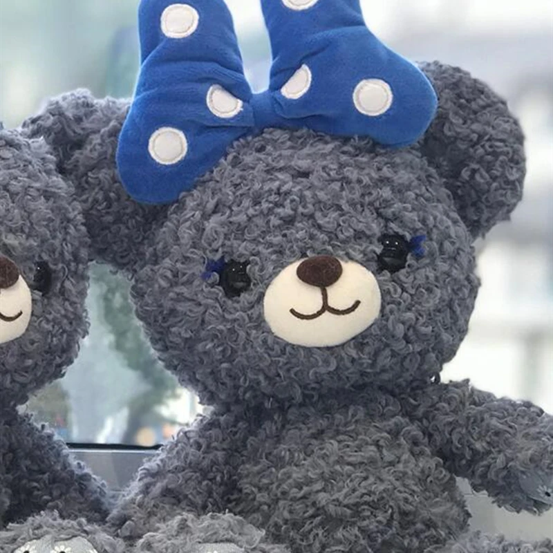 

2PCS Cute Teddy Bear Plush Toy Stuffed Animals Playmate Soothing Kids Toys Birthday Xmas Valentine Gifts