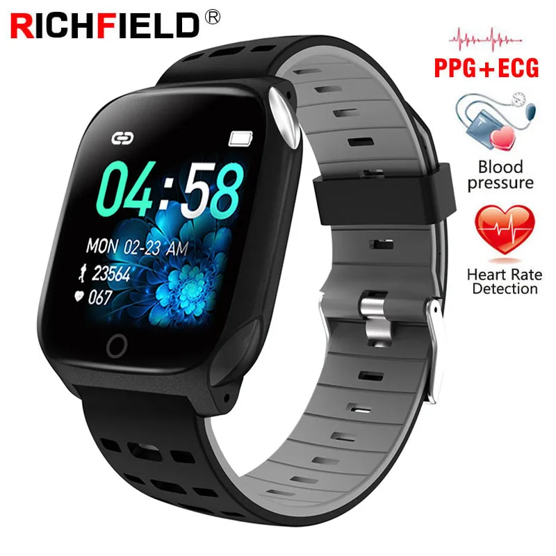 Смарт браслет экг фпг мониторинг медицинского класса фитнес для мониторинга