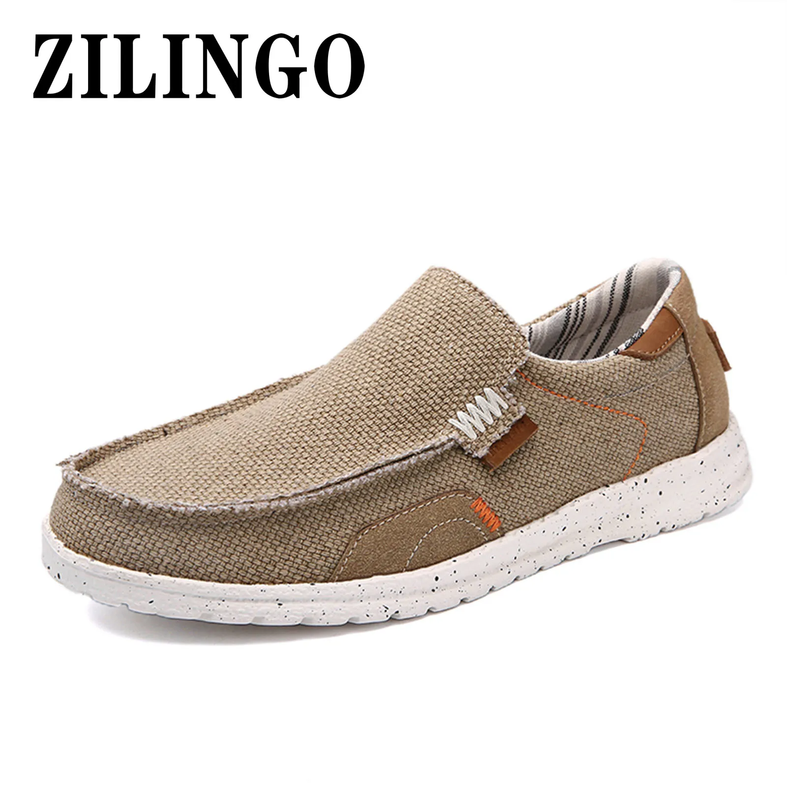 

Summer Men's Shoes Breathable Mens Canvas Shoes MenVulcanized Shoes Comfortable Loafers Outdoor Walking Casual Sneakers 39-47