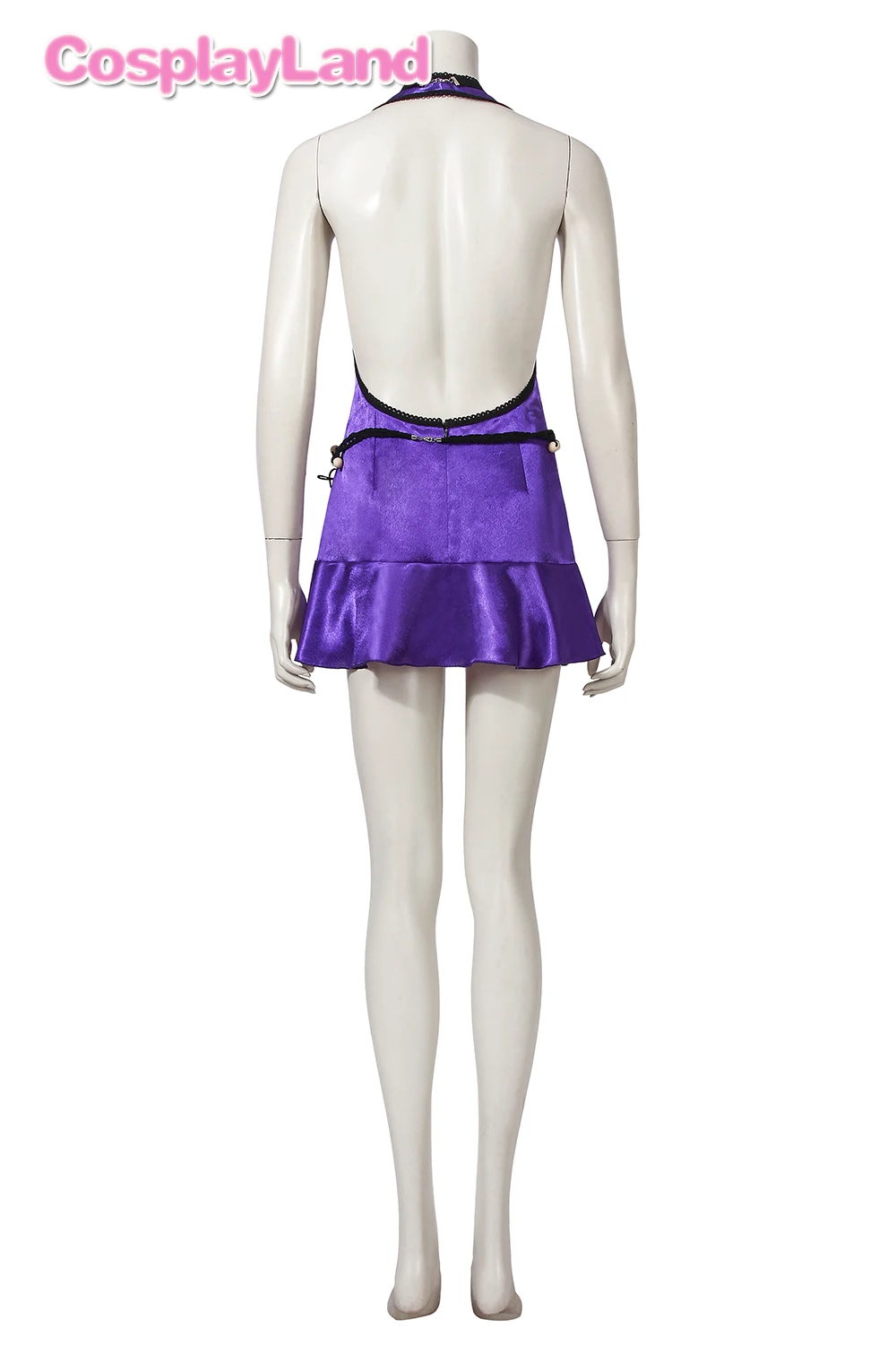 Final Fantasy VII Remake Tifa Lockhart Cosplay Outfit Costume Dress Halloween Game FF7 Suit Purple Sexy Short Skirt | Тематическая
