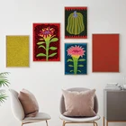 Японский художник Yayoi Kusama холст живопись абстрактные постеры и принты настенный поп-арт картины для гостиной настенный Декор