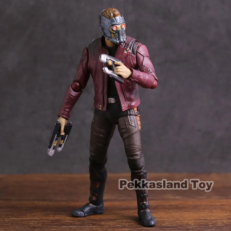 

SHF Мстители Бесконечность войны Звездный лорд ПВХ фигурка Коллекционная модель игрушки