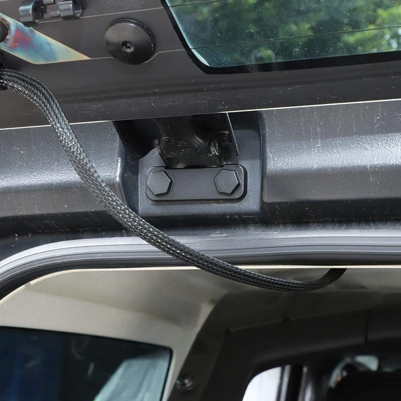 

Door Screw Protector Cover Trim for Jeep Wrangler JL JLU 2018-2020 Gladiator JT 16Pcs