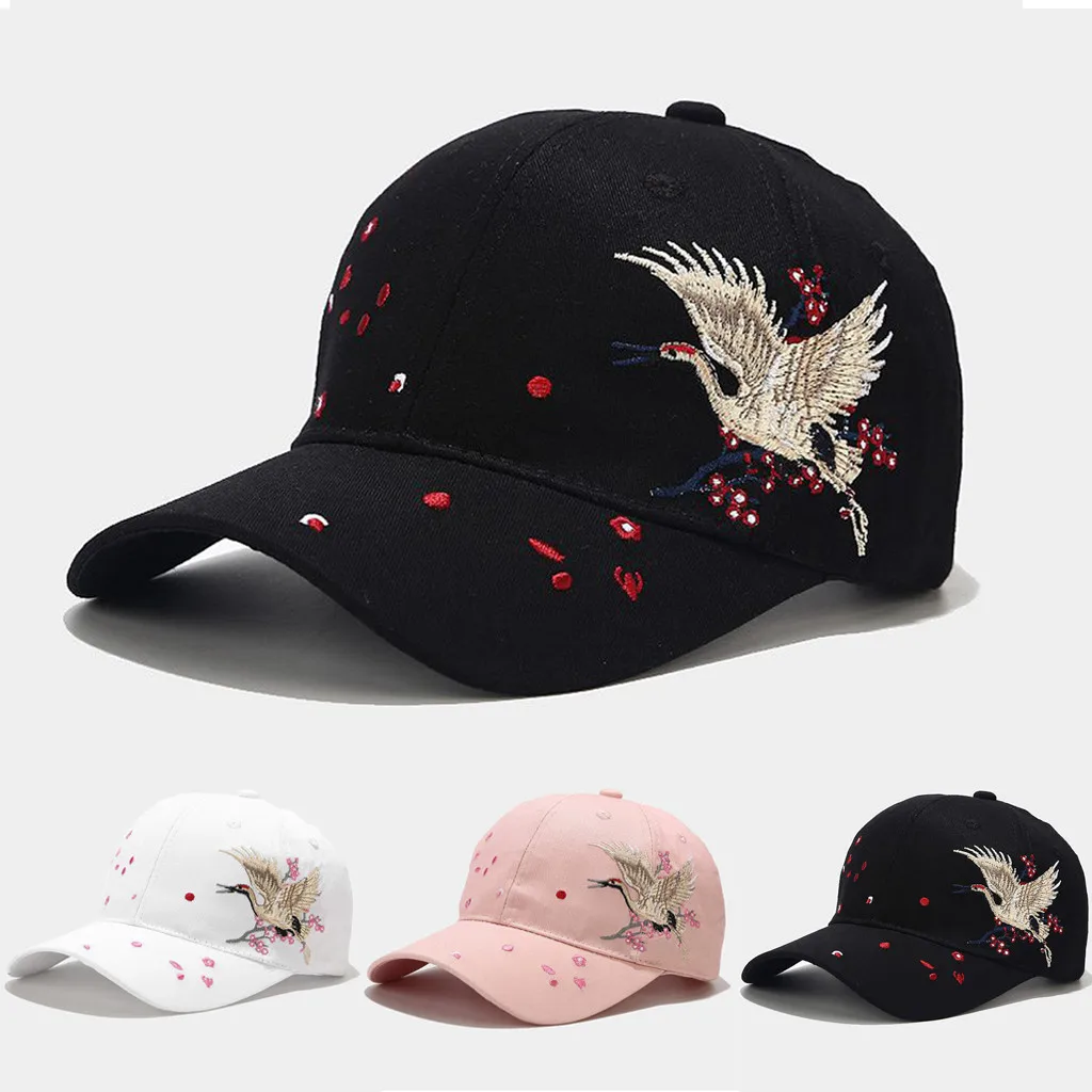 Модная обувь для мужчин и женщин вышитые кепки бейсболка модные Фея кран герб
