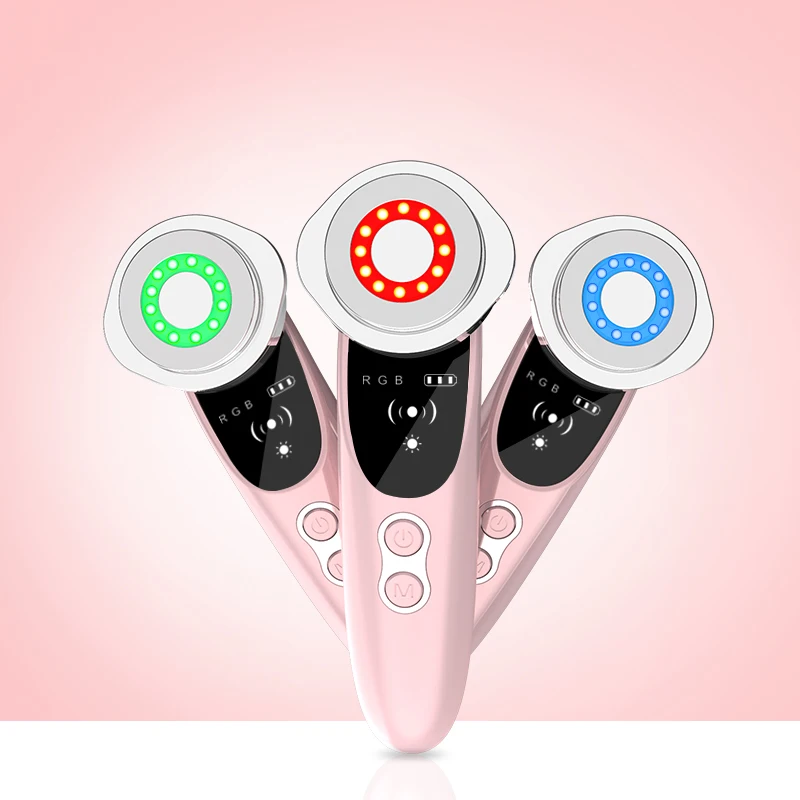 

Домашнее использование косметический крем эссенция инструменты для ухода за красотой EMS Индукционное устройство для горячего массажа