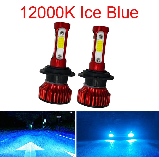 

Комплект 4-сторонних автомобильных лампочек Muxall, 2 шт., 80 Вт, 16000лм, H4 Led H7 H11 H13 9005 HB3 9006 HB4 9007, автомобисветильник ПА 6500k, противотумансветильник РА