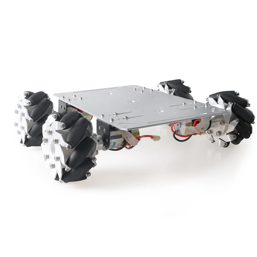 20 кг нагрузка MC600 4WD металлический умный робот комплект шасси автомобиля 100 мм