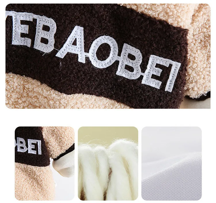 Benemaker флисовые толстовки для девочек и мальчиков; Осенняя футболка с длинными рукавами для малышей; теплый детский пуловер; Одежда для маленьких детей; JH126