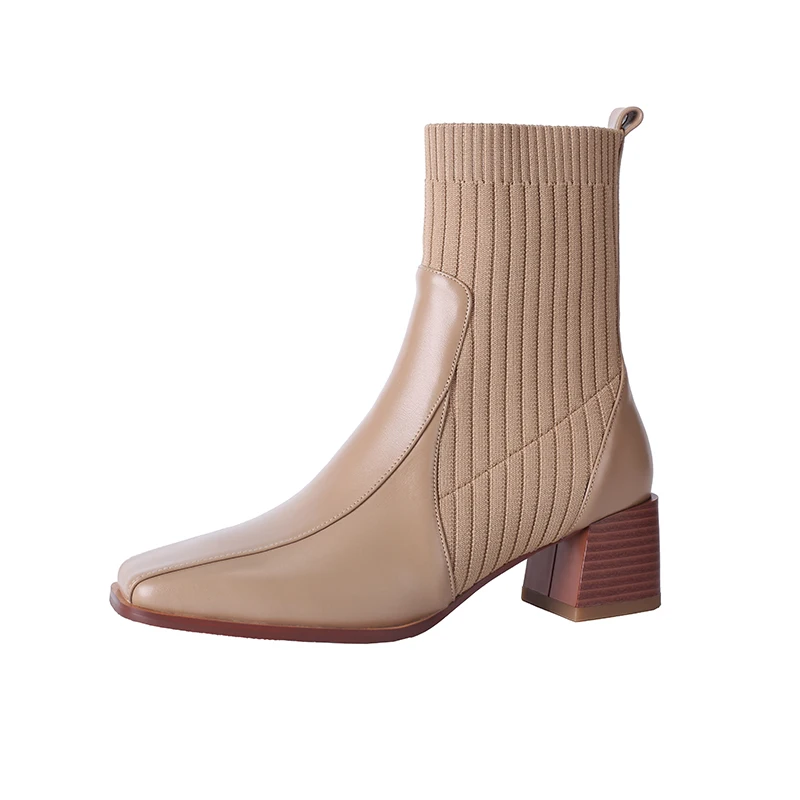 

Fashion Ladies Boots Women Leather Shoes for Winter Woman Casual Martins Botas Mujer Female Ankle Boots