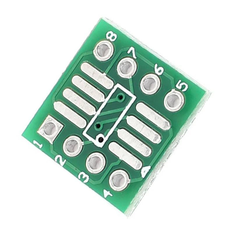 

50Pcs SOP8 SSOP8 TSSOP8 SMD To DIP8 Adapter 0.65/1.27mm PCB Board