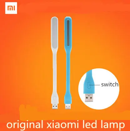 Обновленная оригинальная Светодиодная лампа Xiaomi с выключателем и USB портом|light