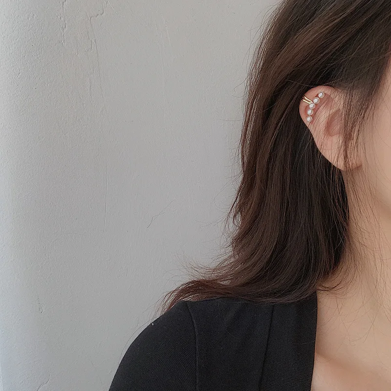 925 серебро нишу чувство дизайна Фея дух лес суперфеи слуховая косточка зажим с