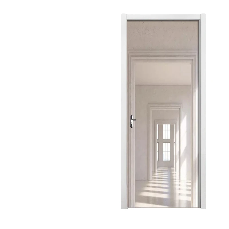 Наклейка на дверь для Белого дома самоклеящаяся наклейка бумага гостиной ПВХ