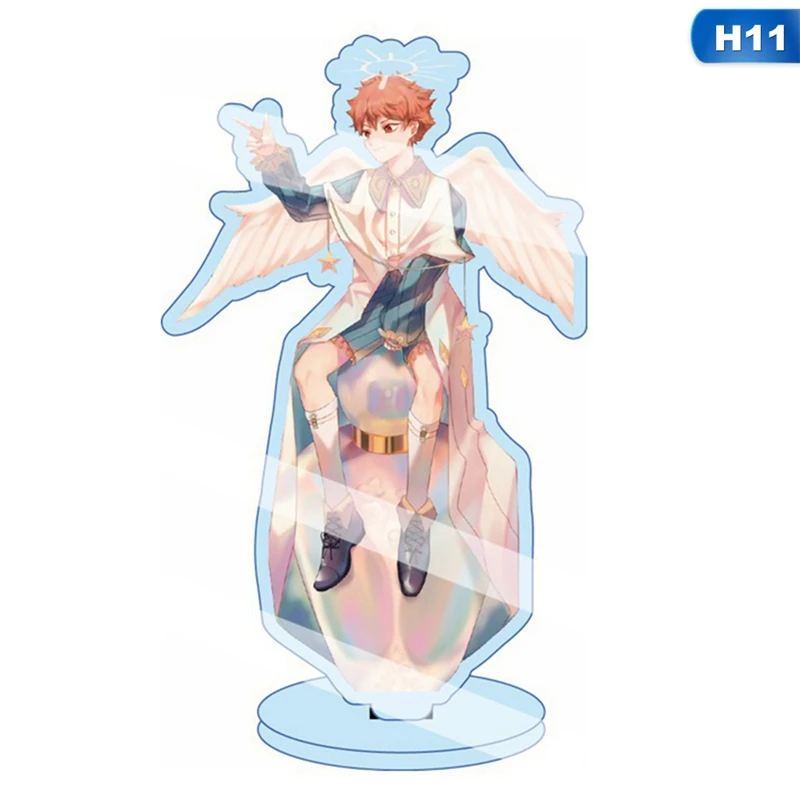 

Anime Haikyuu Hinata Kageyama Tsukishima Sugawara Family Acrylic Stand Figure Model Plate Holder Topper Anime Karasuno Toys