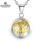 Юдора 20 мм Гармония бола шар Древо жизни беременность Chime Angel Caller Mexcian Bola кулон ожерелье хорошее ювелирное изделие для женщин