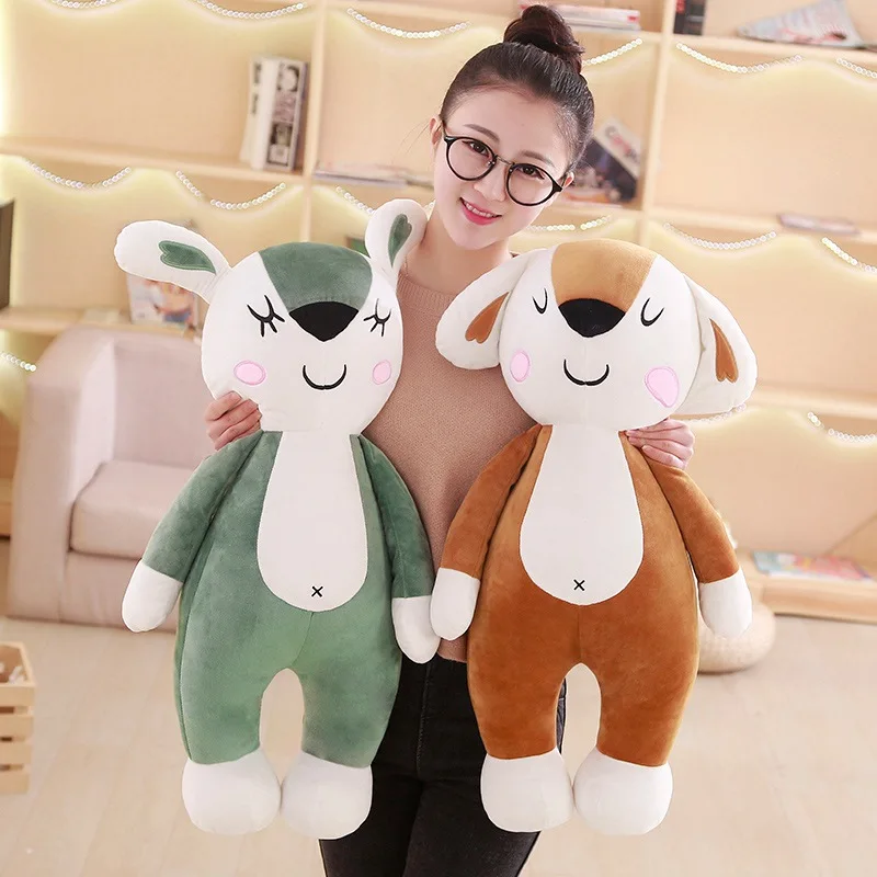 

The Bunny Plush Regular Animal Solid Baby Toy Party Birthday Kids Gifts Rabbit Sleeping Comfort Soft doll Toy Stuffed