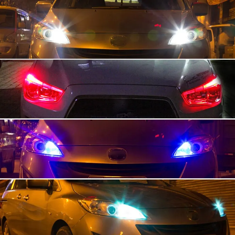 

10Pcs T10 LED Lights 3030SMD W5W LED Bulb Canbus No Error Car Interior Lighting Automotive Dome Lamp 6000K White 12v