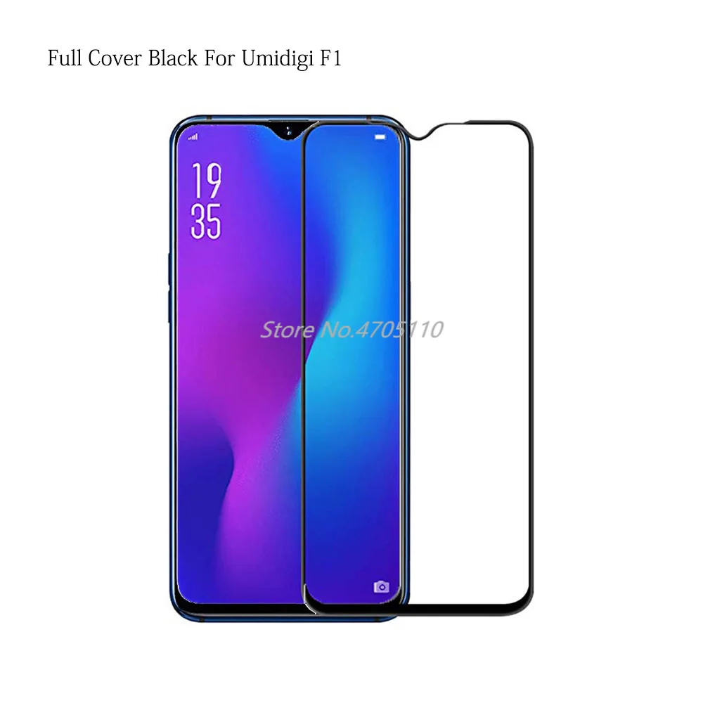 Закаленное стекло 2.5D 9H для смартфона UMIDIGI F1 защитная пленка из закаленного стекла