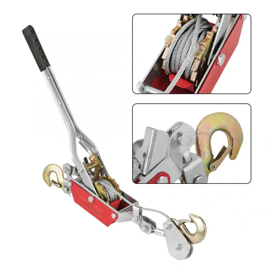 Размеры для 2 лет 4 проволочного каната храповый ручной Мощность Съемник затянуть