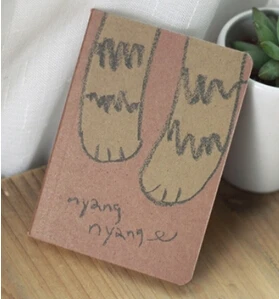 Foot Kawaii Mini 12,4*9 см старый рисунок милые блокноты для письма 8 видов ежедневник Канцтовары офисный школьный принадлежности - Цвет: Foot