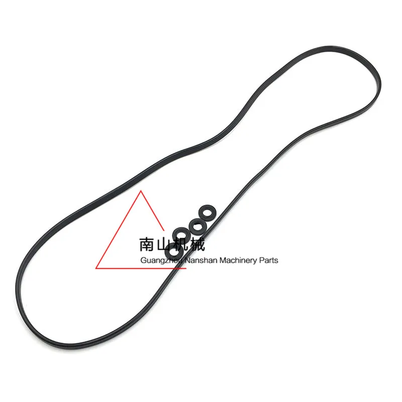 

free shipping for Mitsubishi s4k engine valve cover rubber strip screw rubber pad E312B E312C excavator accessories