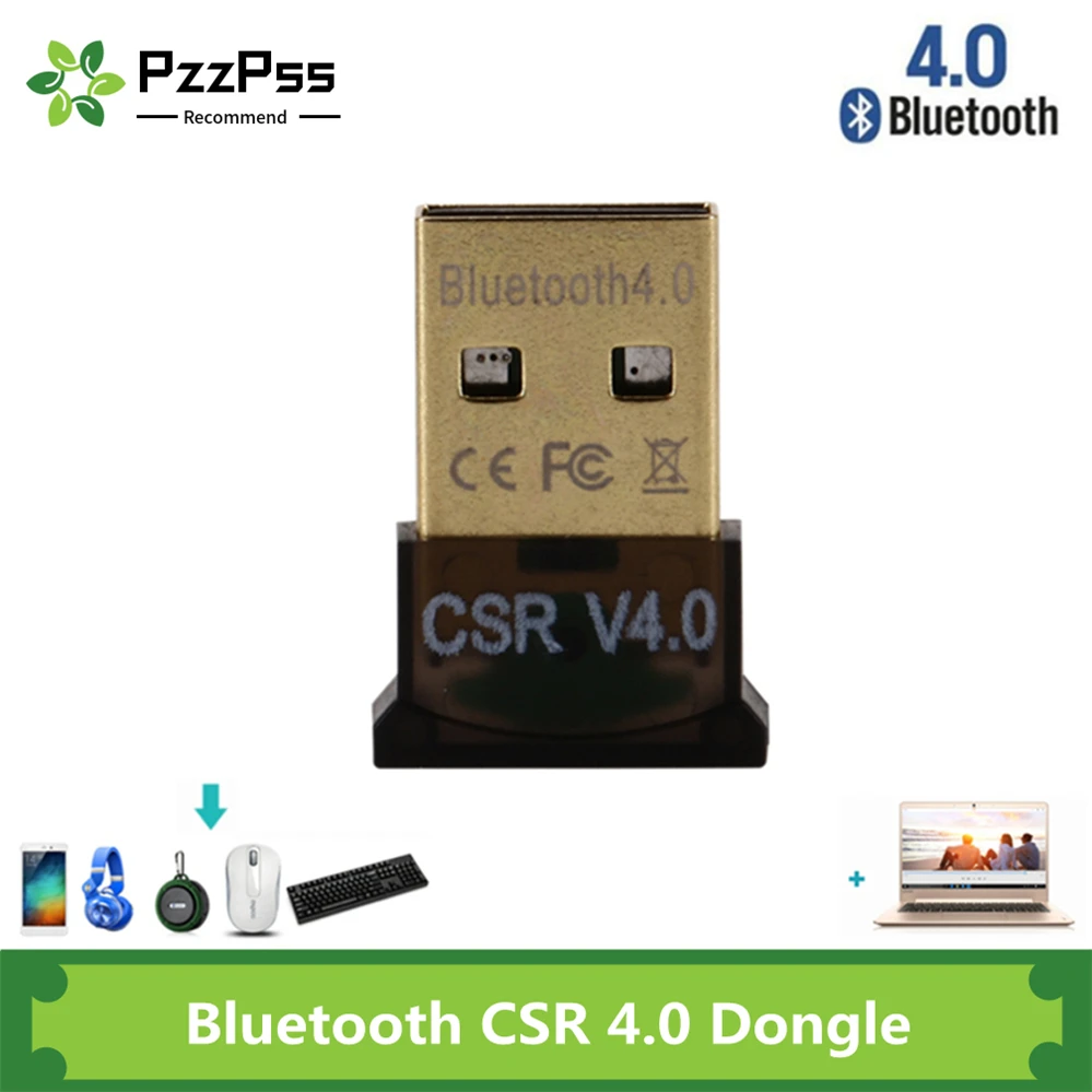 PzzPss мини USB Bluetooth V 4 0 Двойной режим Sem Fio адаптер CSR 2 0/3 для Windows 10 8 XP Win 7 | Компьютеры и
