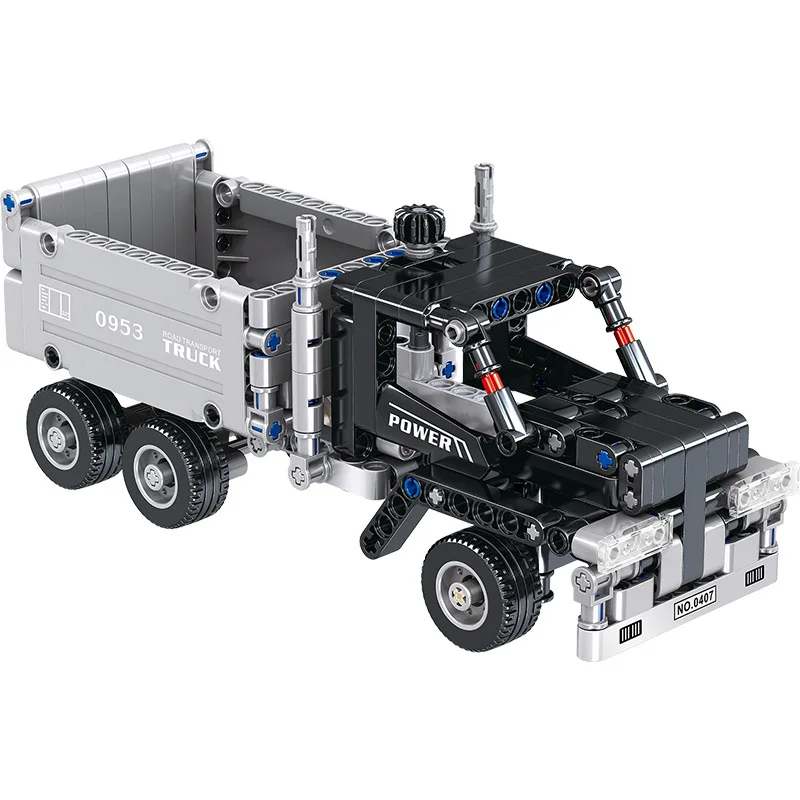 Сборные блоки для мальчиков и девочек 322 Шт Тяжелые самосвальные строительные