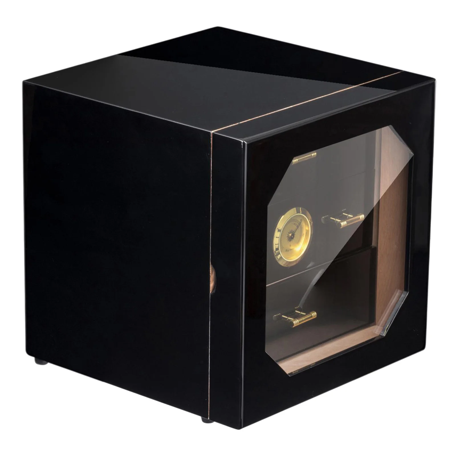 

35 Capacity Cigar Humidor Cigarette Storage Case Bix Men Birthdy Gift Cigars Accessories