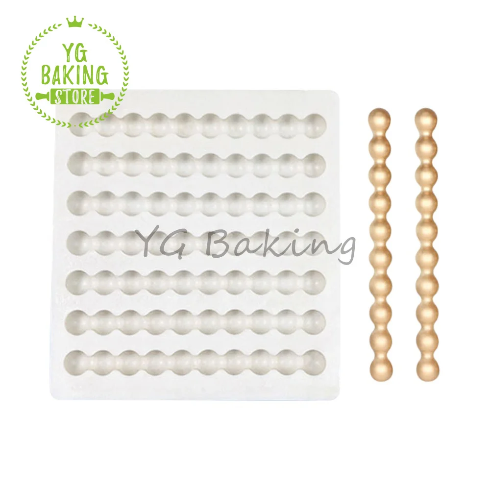 

Dorica Pearl Design Silicone Mold Lace Cake Border Mould Fondant Cake Decorating Tools Bakeware Kitchen Tool