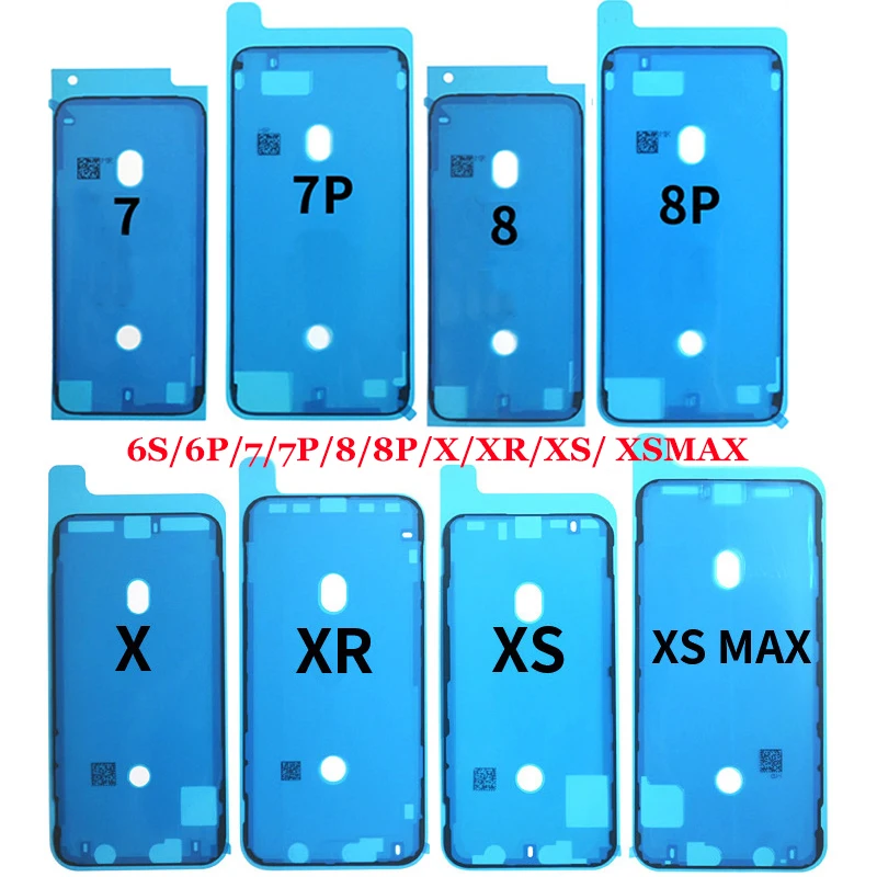 3 м водонепроницаемый стикер для iPhone 6S 7 8 Plus X XR XS 11 Pro MAX передний корпус LCD