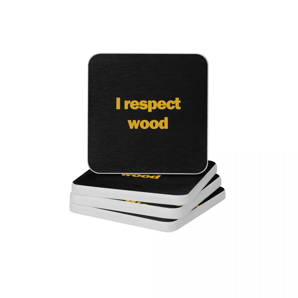 

I Respect Wood Diatomite Square Round Coaster Non Slip Cup Bonsai Mat Soap Toothbrush Pad Diameter 10cm