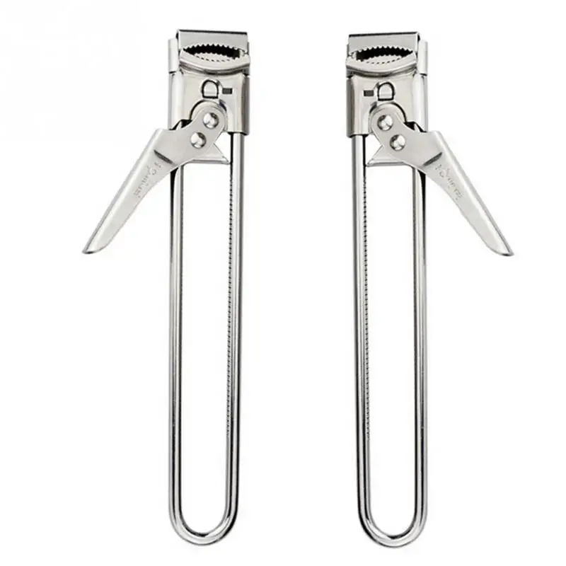 Профессиональный Портативный Регулируемый Ручной консервный нож из нержавеющей