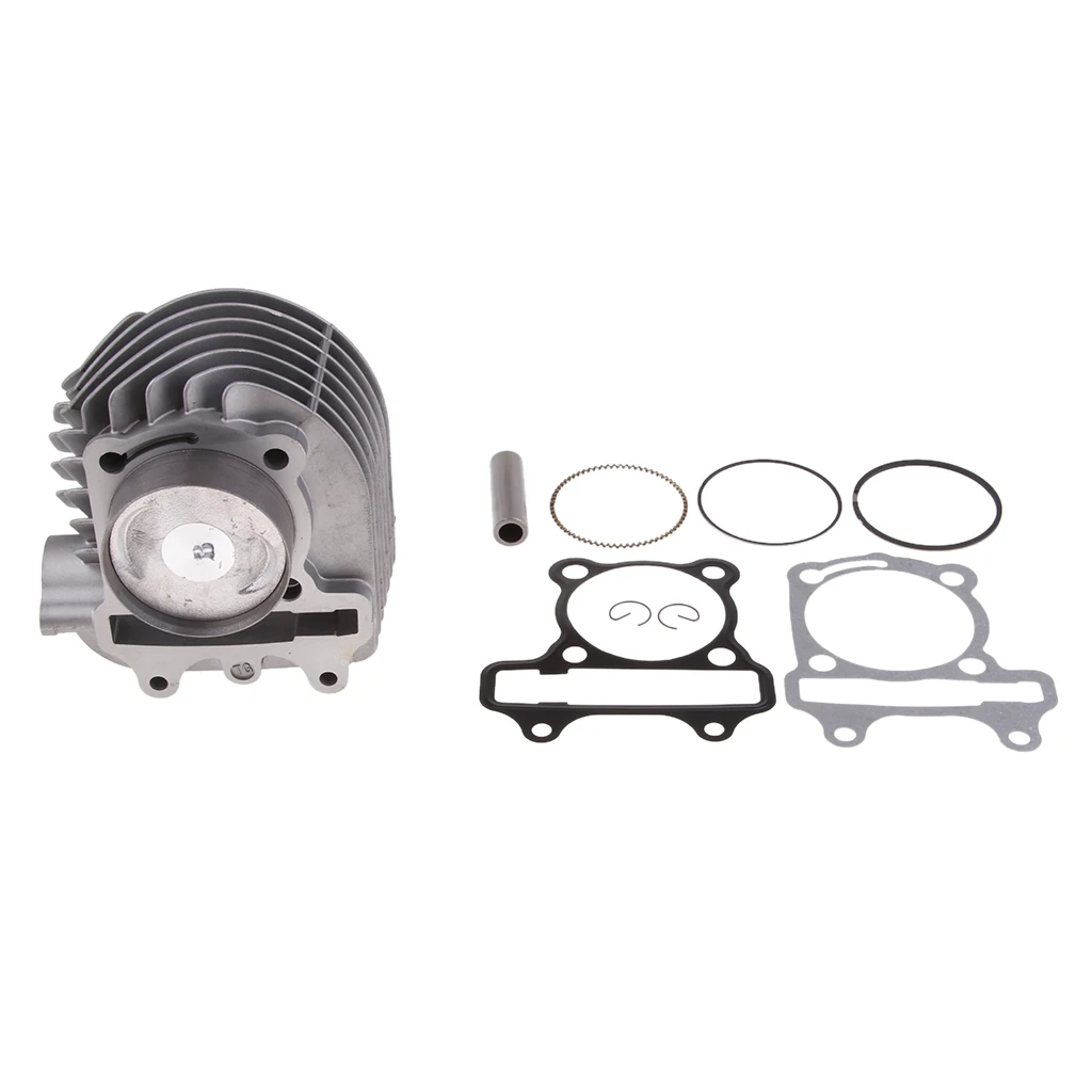 GY6 150cc 125cc 57 4 мм цилиндр комплект 157QMJ 152qmi W/поршневая прокладка скутер|Детали и