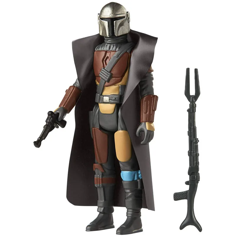 

Star Wars Retro Collection The Mandalorian Toy 3.75-Inch-Scale Collectible Action Figure with Accessories Toys for Kids