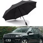 Автомобиль для Jeep Cherokee Compass Patriot Renegade логотип эмблема Bumbershoot джентльмен Солнце Дождь Зонтик параги автомобильные аксессуары