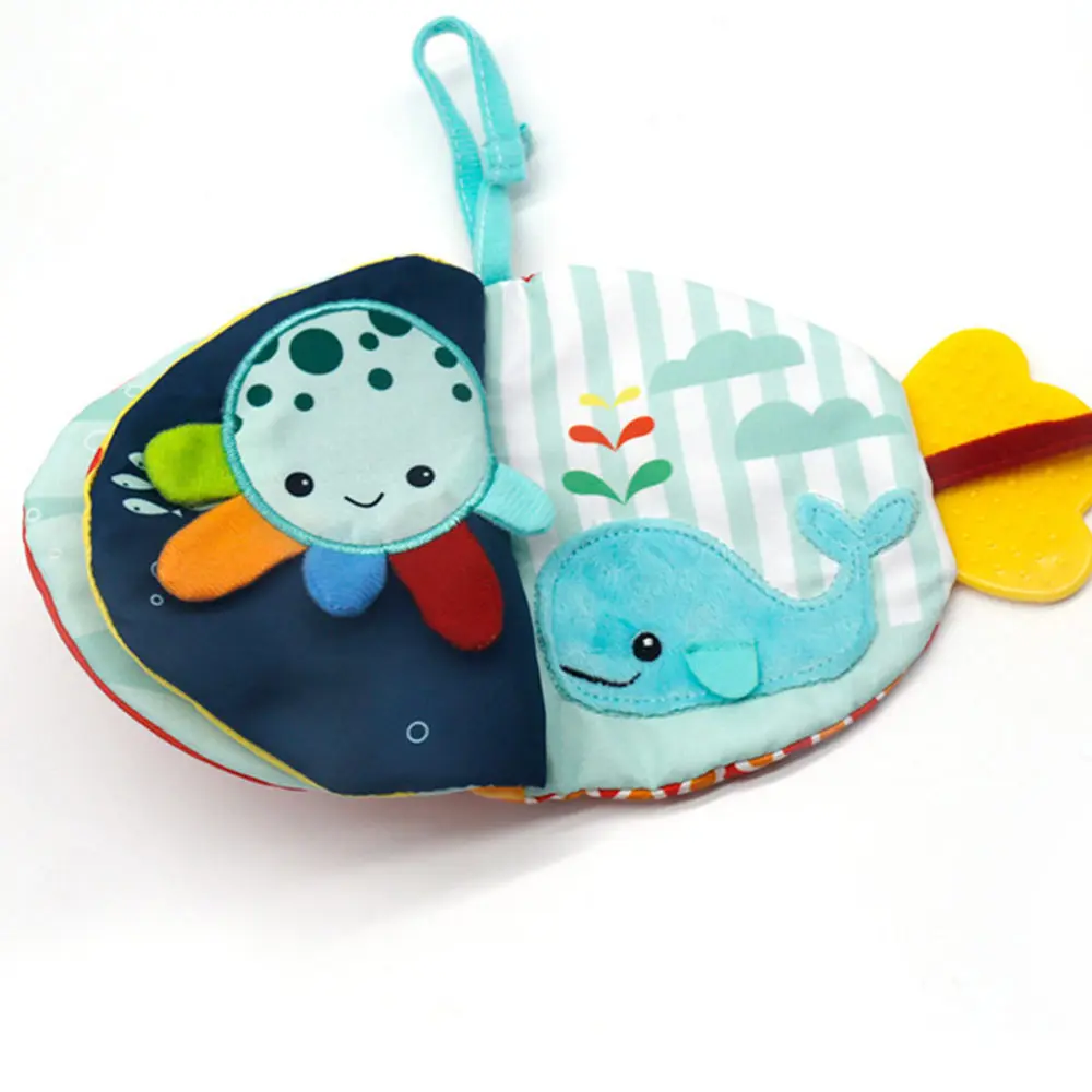 

1Pc Lovely Cloth Book Funny Baby Early Educational Washable Baby Book