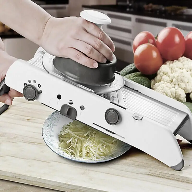 Многофункциональный нож для овощей машина Нержавеющая сталь лезвия Slicer