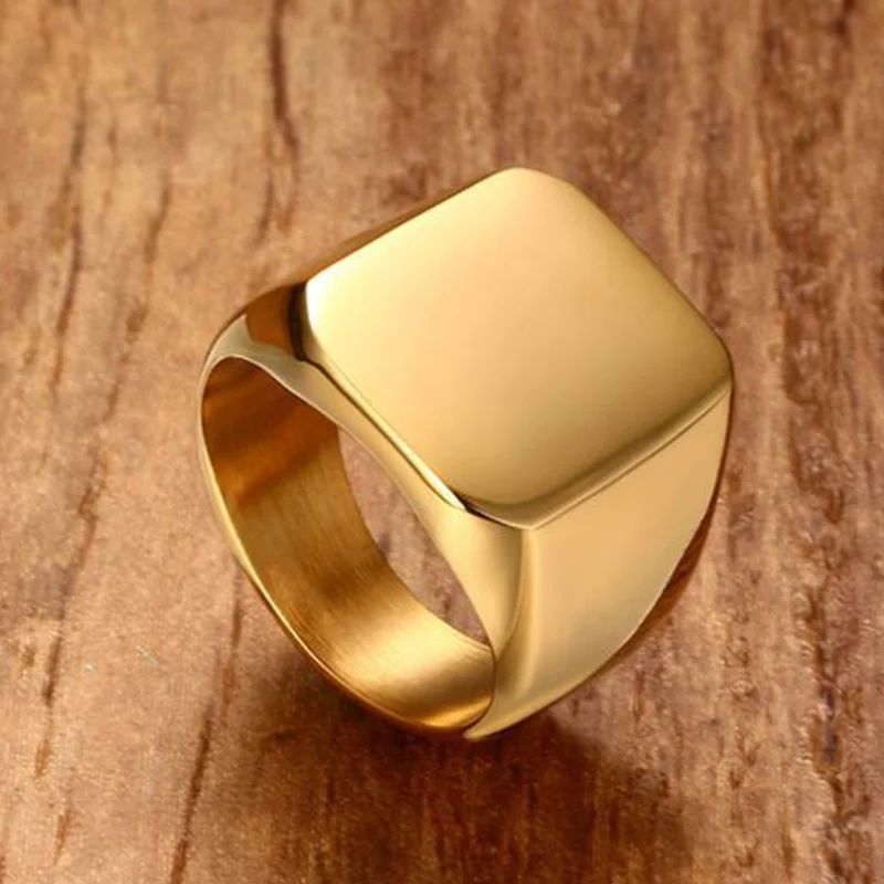 Модное мужское кольцо в стиле панк Рок крутые кольца из титановой стали для