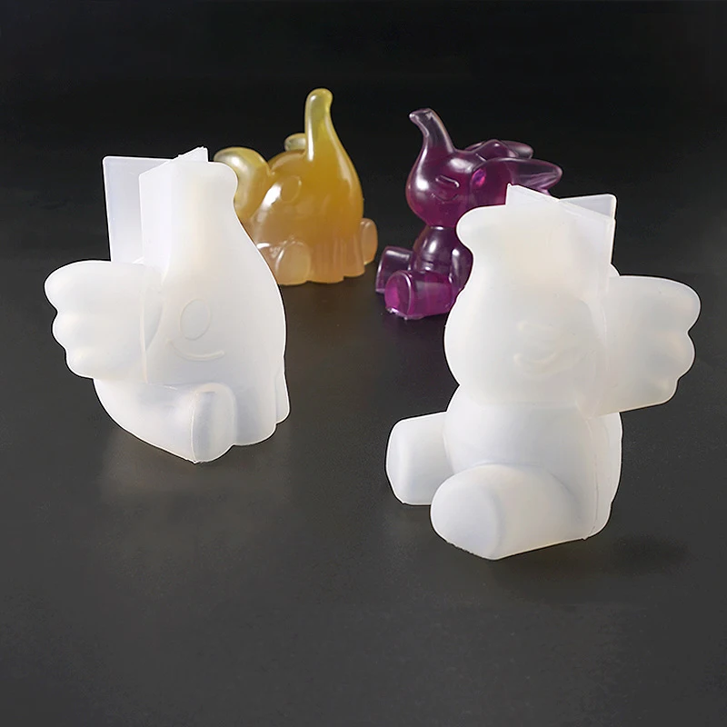 1 шт. силиконовые формы для украшений в виде слона | Украшения и аксессуары
