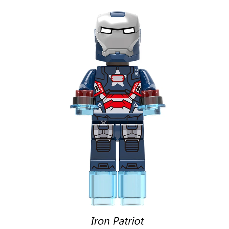 Супергерой Мстители Лига Броня Железного человека MK50 марка Кирпичи Набор
