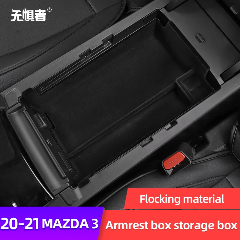 

For Mazda3 Mazda 3 2020 2021 Central Control storage box Armrest box storage box car accessories