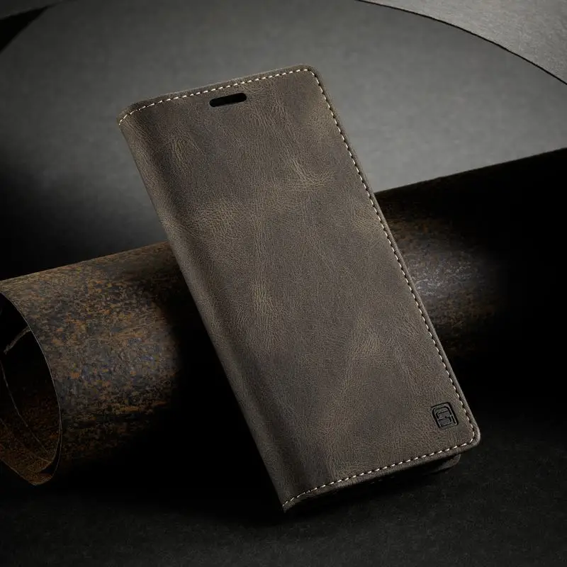 

RFID Flip Case For Samsung Galaxy S21 Plus Cover Leather Wallet High Quality Business Magnetic Phone Cases S21 Ultra Etui S 21