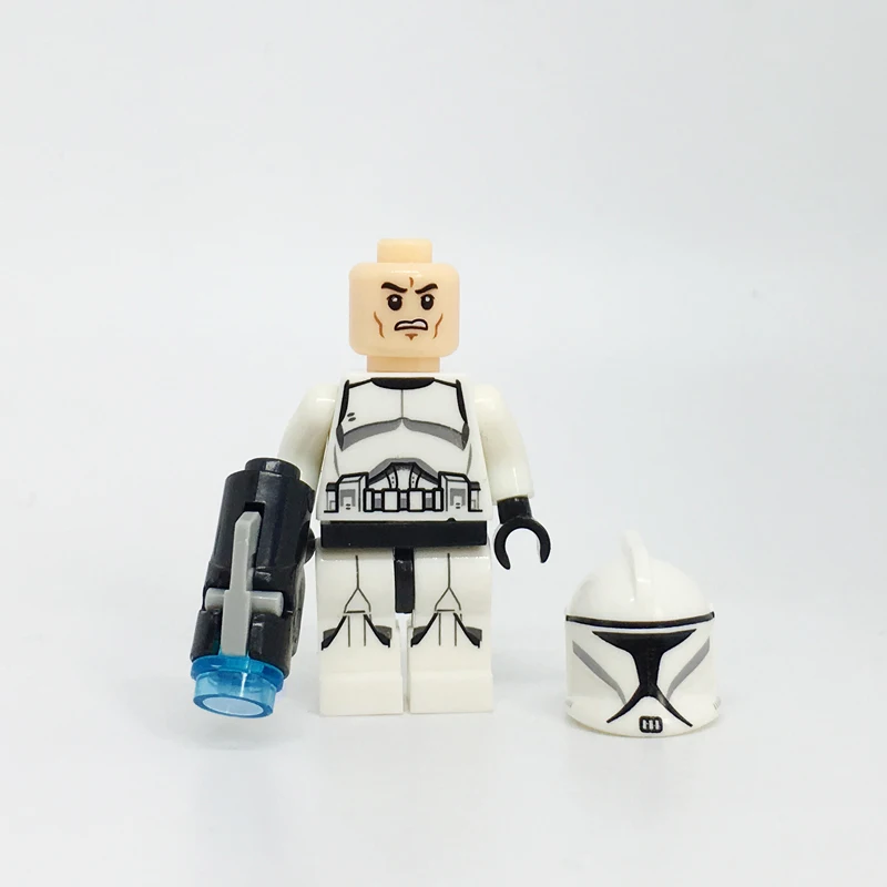 Новинка 100 шт./лот, Звездные войны, серия 8, первый заказ, trooper sw667, совместимый 75166, детские игрушки