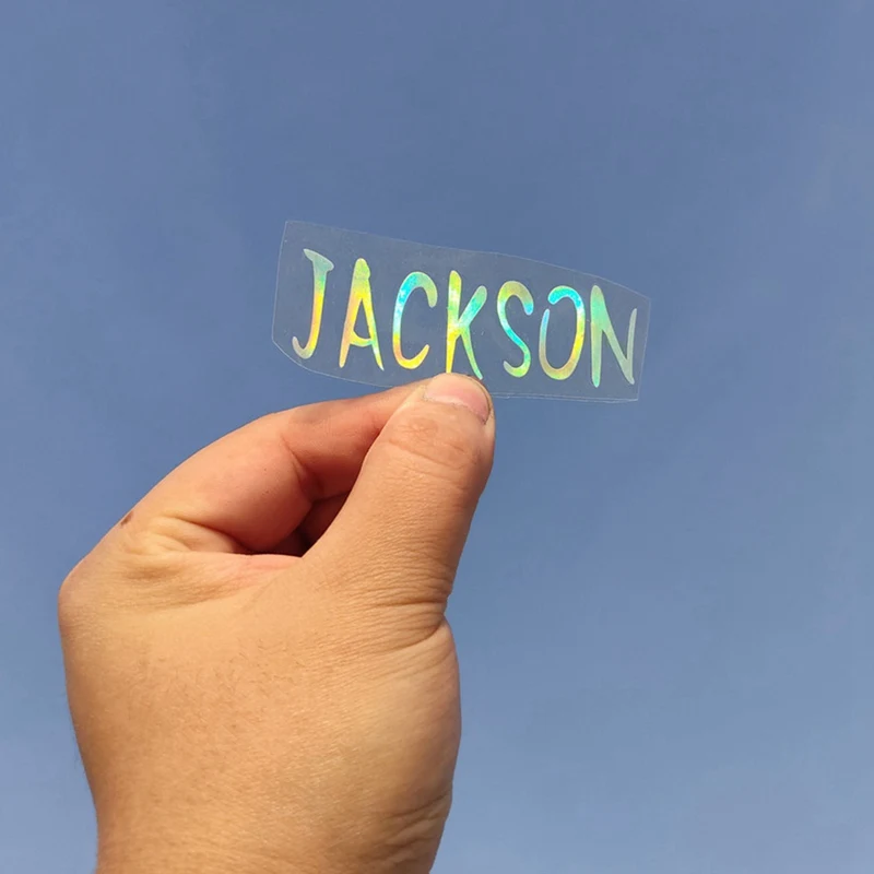 Kpop креативная лазерная наклейка GOT7 YOUNGJAE JACKSON YUGYEOM JINYOUNG BAMBAM MARK JB Водонепроницаемая наклейка s цвет меняющий цвет