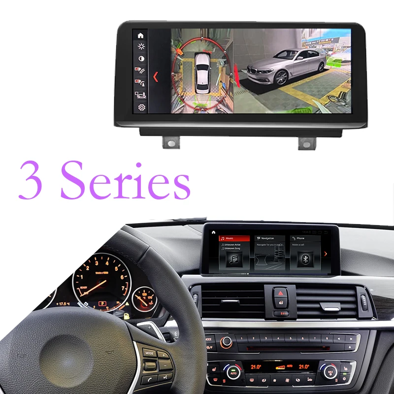 Автомобильный 4G Мультимедиа GPS аудио Радио стерео для BMW 3 серии 2018 CarPlay WiFi TPMS EVO