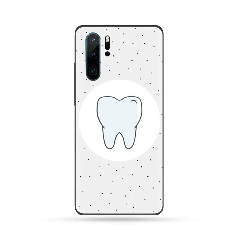 

Cute Wisdom Teeth Tooth Phone Case For Huawei Mate 9 10 20 Pro lite 20x nova 3e P10 plus P20 Pro Honor10 lite