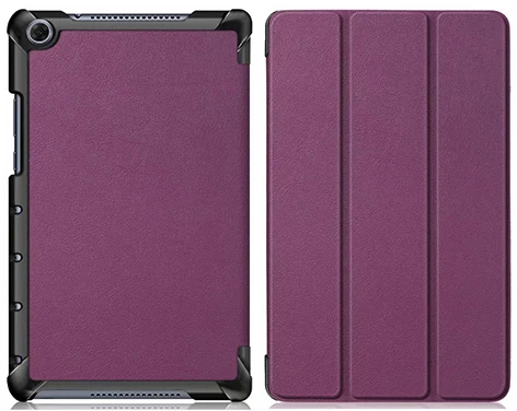 Чехол для huawei mediapad M5 Lite 8,0 JDN2-W09 JDN2-AL00 стоячая таблетница чехол для huawei mediapad m5 lite 8 дюймов Чехол+ пленка+ ручка - Цвет: PC-Purple